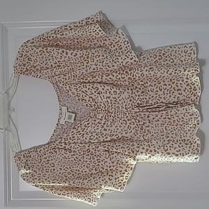 Cheetah Print Crop Top